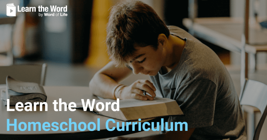 Learn the word homeschool curriculum